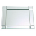 Elegance Lifestyle 13" Square Deco Mirror Charger/ Plate